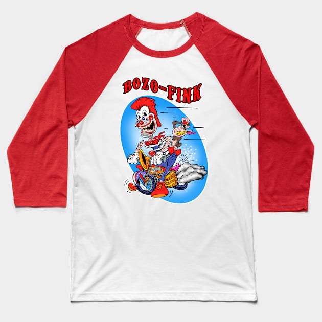 Bozo_Fink Baseball T-Shirt by Biomek